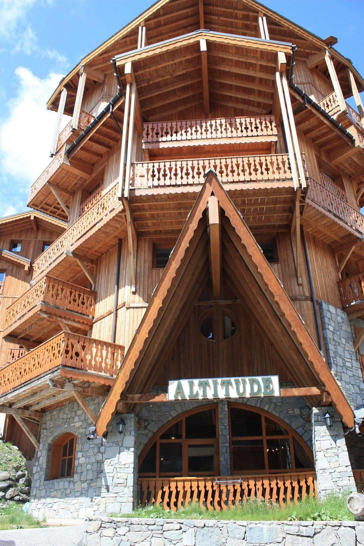 Chalet Altitude Val Thorens Aparthotel Ngoại thất bức ảnh